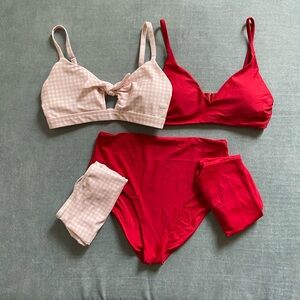 High Waist Full Coverage Swim Bundle